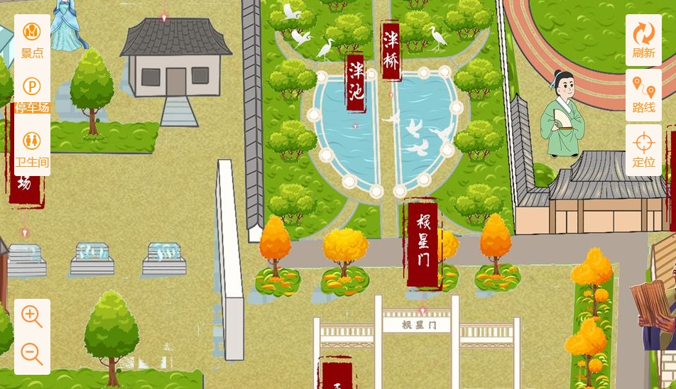 平阳手绘地图景区语音讲解导览系统：智慧景区建设的基石